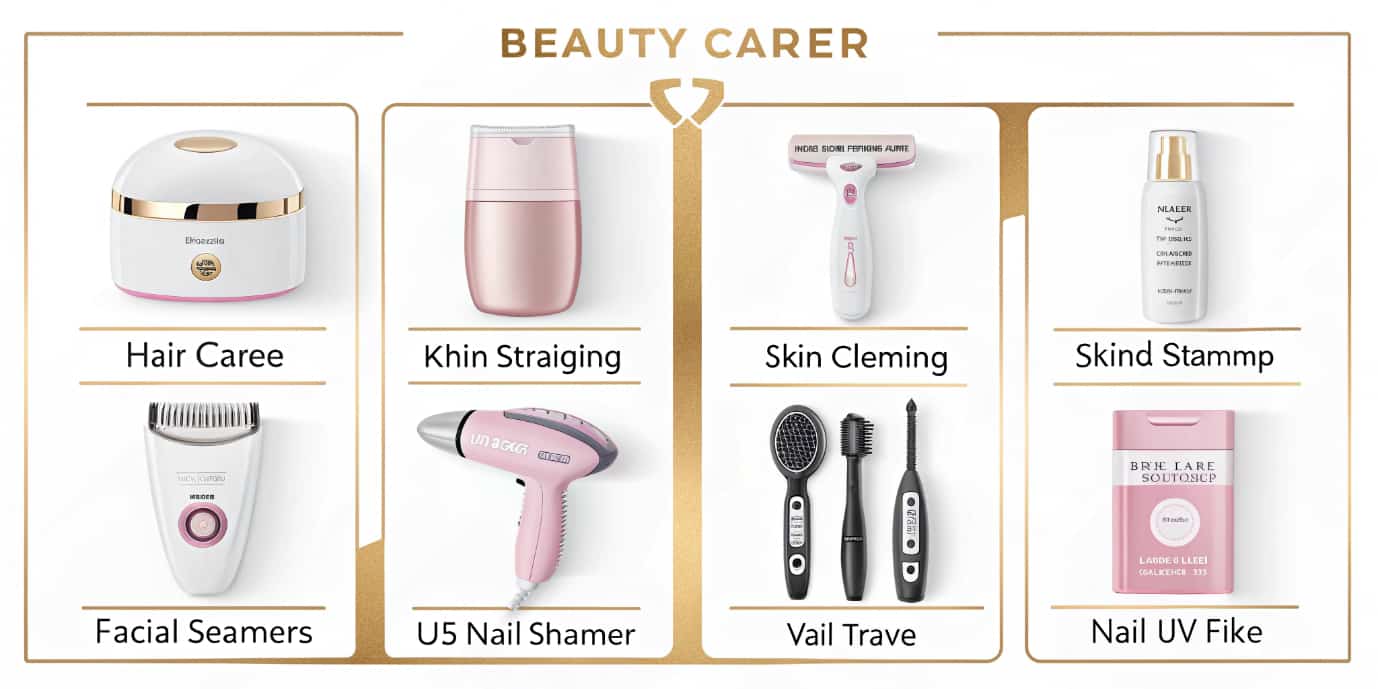 دسته بندی محصولات برقی آرایشی برای خرید با آگاهی